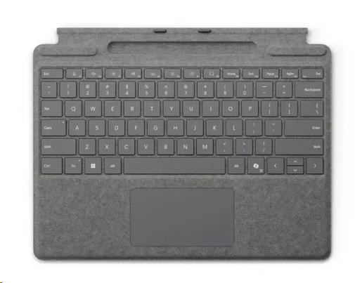 Microsoft Surface Pro Signature Keyboard (Platinum), Commercial, CZ/SK (potisk)