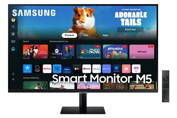 SAMSUNG MT LED LCD 27" Smart Monitor M5 (M50D) FullHD, HDR 10, 4ms, 60Hz, WIFI, Bluetooth 4.2