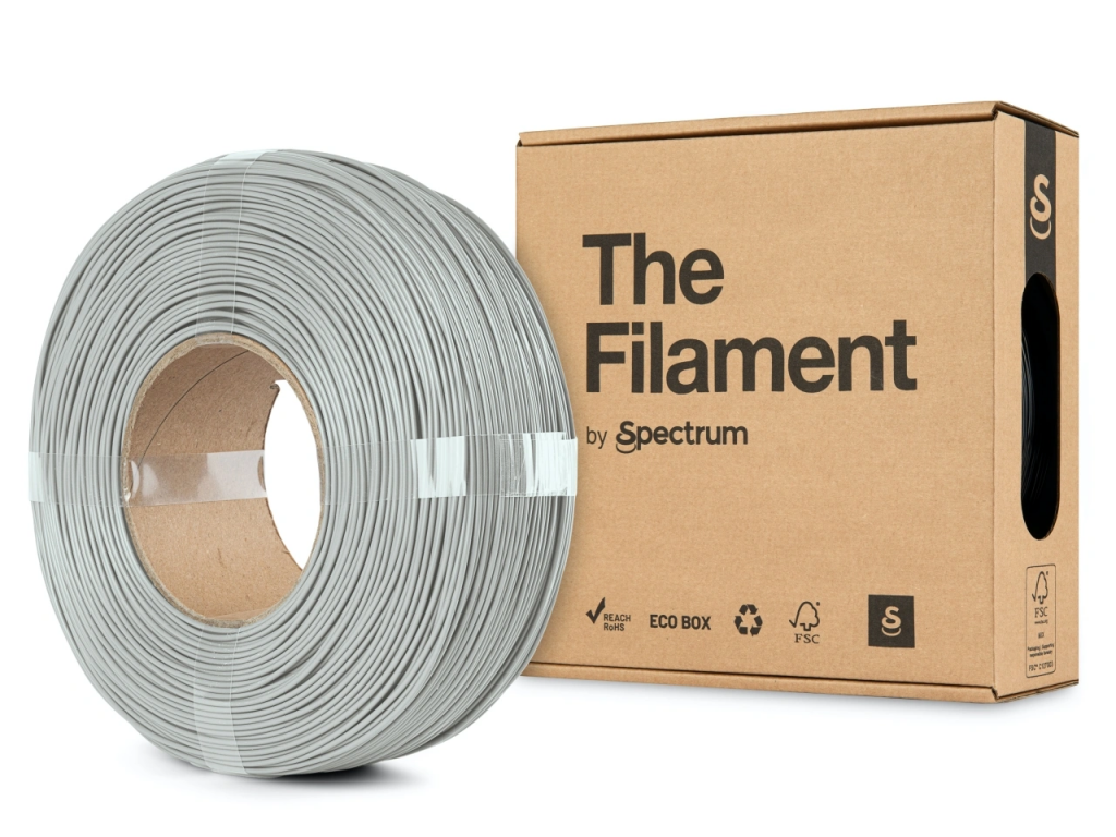 Spectrum The Filament ReFill PLA 1.75mm Silver Aluminium 1kg