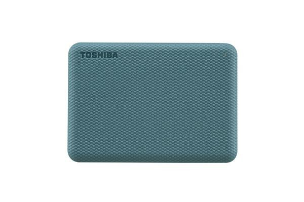 TOSHIBA Externí HDD CANVIO ADVANCE (NEW) 1TB, USB 3.2 Gen 1, zelená / green