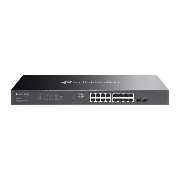 TP-Link OMADA switch SG2218P (16xGbE,2xSFP,16xPoE+,150W,fanless)