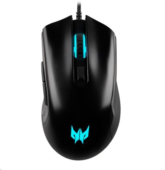 ACER drátová myš Predator Cestus 333,5 levels DPI,1ms,400 IPS,20 mil. kliků,USB 2.0,Black