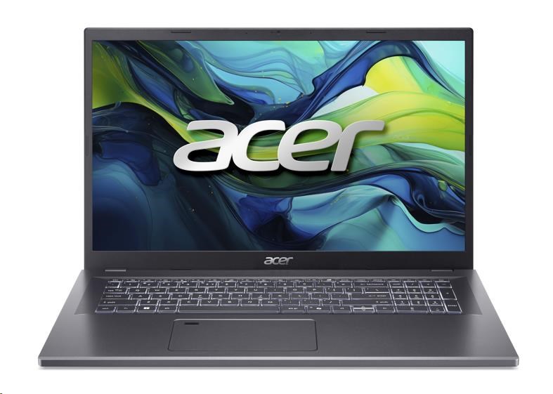 ACER NTB Aspire 17 (A17-51M-70XA),i7-13620H,17.3"FHD,16GB,512GB SSD,UHD,W11P,Gray