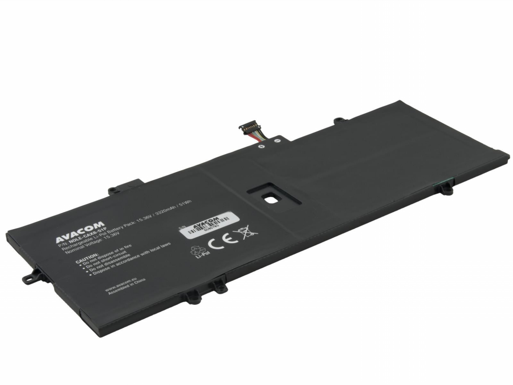 AVACOM Baterie pro Lenovo X1 Carbon Gen.7, Gen.8 Li-Pol 15,36V 3320mAh 51Wh