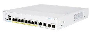 Cisco switch CBS350-8P-E-2G-UK (8xGbE,2xGbE/SFP combo,8xPoE+,60W,fanless) - REFRESH