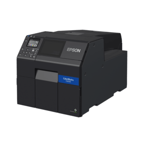 Epson ColorWorks CW-C6000Pe (mk), peeler, disp., USB, Ethernet, black