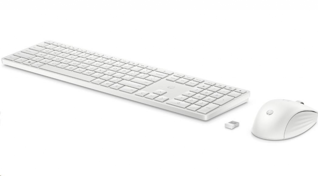 HP 650 Wireless Keyboard & Mouse- CZ/SK klávesnice a myš, bílá