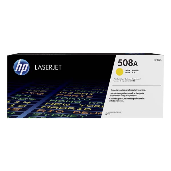 HP Color LaserJet Enterprise M552,M553,HP originální toner [CF362A], yellow, 5000str.//4,5