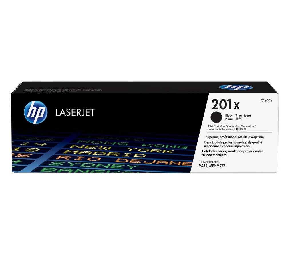 HP CLJ MFP 277, M252, M274, HP 201X, black, 2800str., [CF400X] - Laser toner//4,5