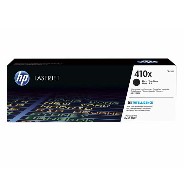 HP LJ Pro M452, M477, M377, M450,M470, HP 410X, black,6500str. [CF410X] - Laser toner//4,5