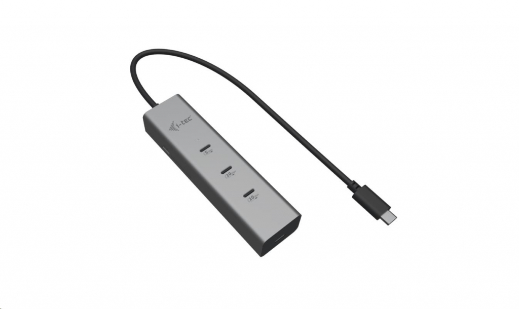 i-tec USB-C Charging Metal HUB 5port with USB-C video 8K, Power Delivery 85W