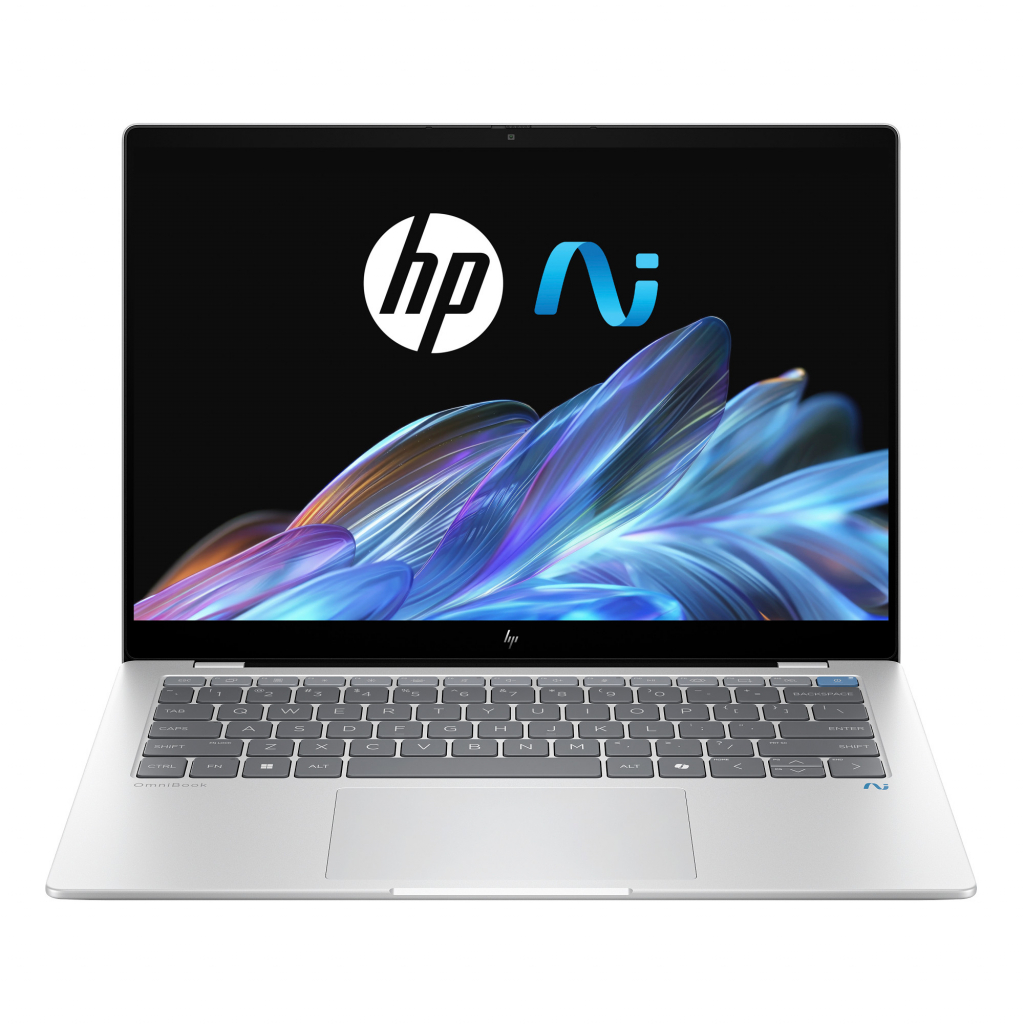 NTB HP OmniBook X 14-fe1012nc, QC Snapdragon X1P-42-100, 14" 2240x1400 IPS, 16GB LPDDR5X, SSD 512GB, Win11, 2Y onsite