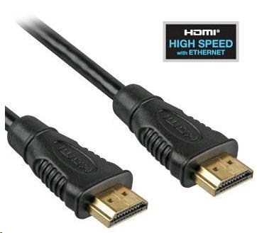 PREMIUMCORD Kabel HDMI High Speed + Ethernet (v1.4) 10m, zlacené konektory