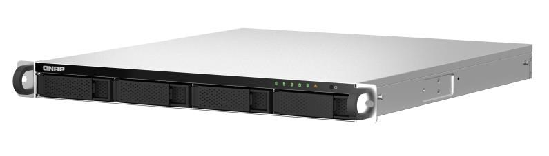 QNAP TS-464U-RP-8G 4-bay rack 1U NAS, 4-core Intel, 8GB RAM, 4xSATA, 2x 2.5GbE, HDMI, 4xUSB, RP