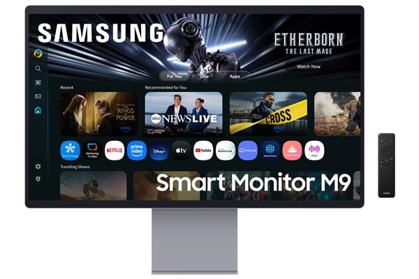 SAMSUNG MT LED LCD 32" Smart Monitor M9 (M90SF) OLED, UHD, 165hz, 0.03ms, hdmi, usb-c, speaker, pivot