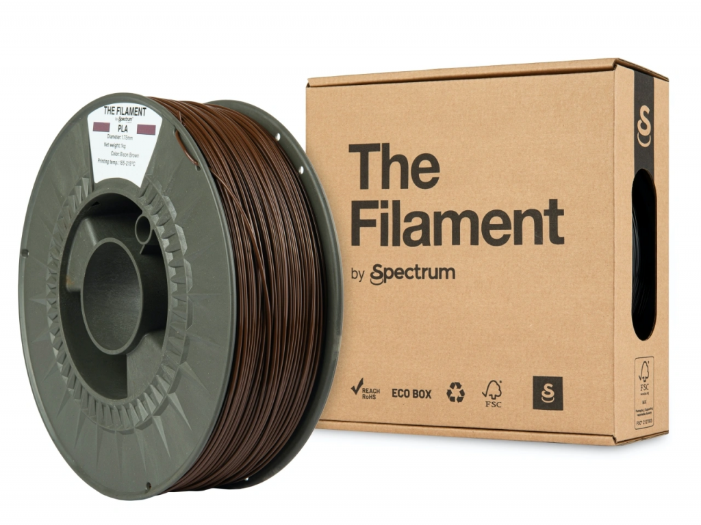 Spectrum The Filament PLA 1.75mm Bison Brown 1kg