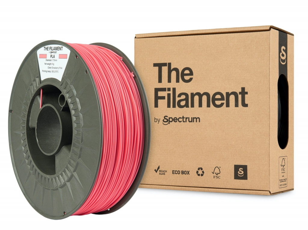 Spectrum The Filament PLA 1.75mm Strawberry Pink 1kg