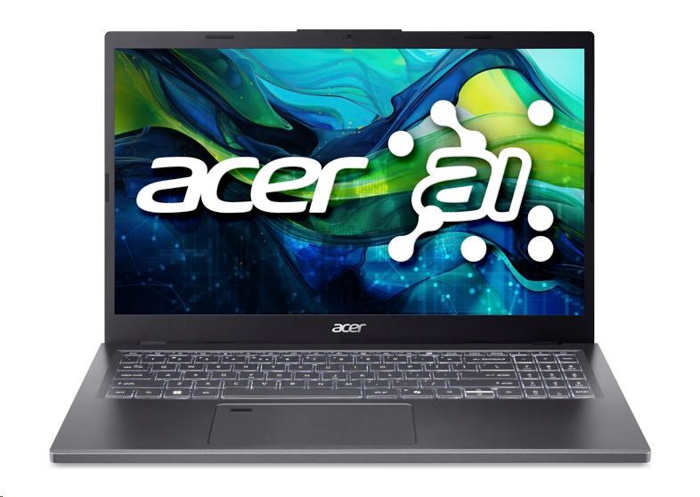 ACER NTB Aspire 15 (A15-61M-R7QD),R7-8840HS,15.6"FHD,16GB,1TB SSD,Radeon 780M,W11H,Gray
