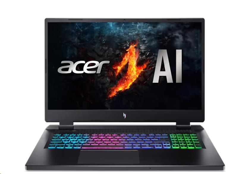 ACER NTB Nitro 17 (AN17-42-R0NU),R7-8845HS,17.3"QHD,32GB,1TB SSD,RTX 4070,W11H,Black