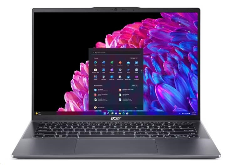 Acer NTB Swift Go 14 (SFG14-63-R2QA), Ryzen7 8845HS,14," 2880x1800,32GB,1TB SSD,RadeonGraphic,W11H,Steel Gray