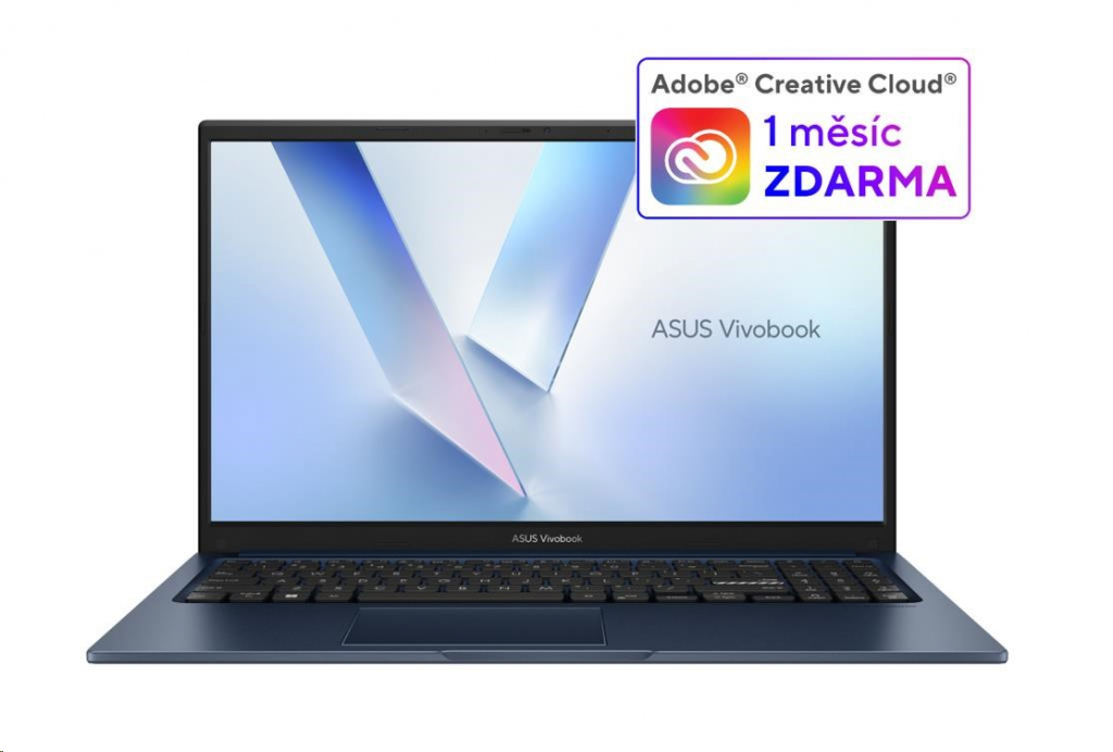 ASUS NTB Vivobook 15 (X1504VA-BQ2757W), i3-1315U, 15.6" FHD, 8GB, 512GB SSD, Intel, W11 Home, Quiet Blue
