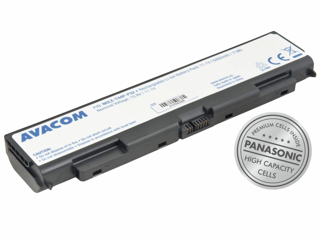 AVACOM baterie pro Lenovo ThinkPad T440P, T540P 57+ Li-Ion 11,1V 6400mAh 71Wh