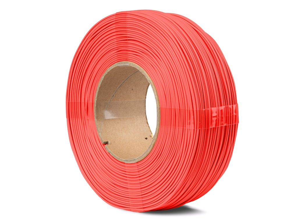 C-TECH Tisková struna (filament) ESSENTIAL LINE, PLA, červená, 1,75mm, 1kg, refill