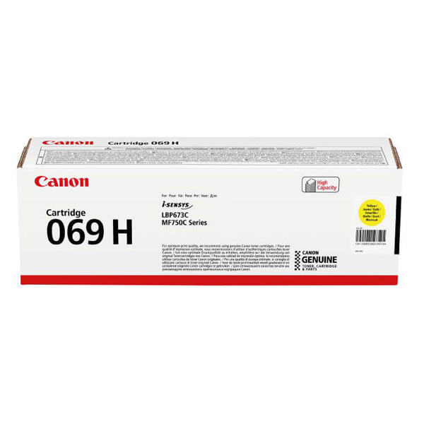 Canon MF752Cdw, 754Cdw, LBP673Cdw, 069YH, yellow, 5500str., [5095C002]//4,50
