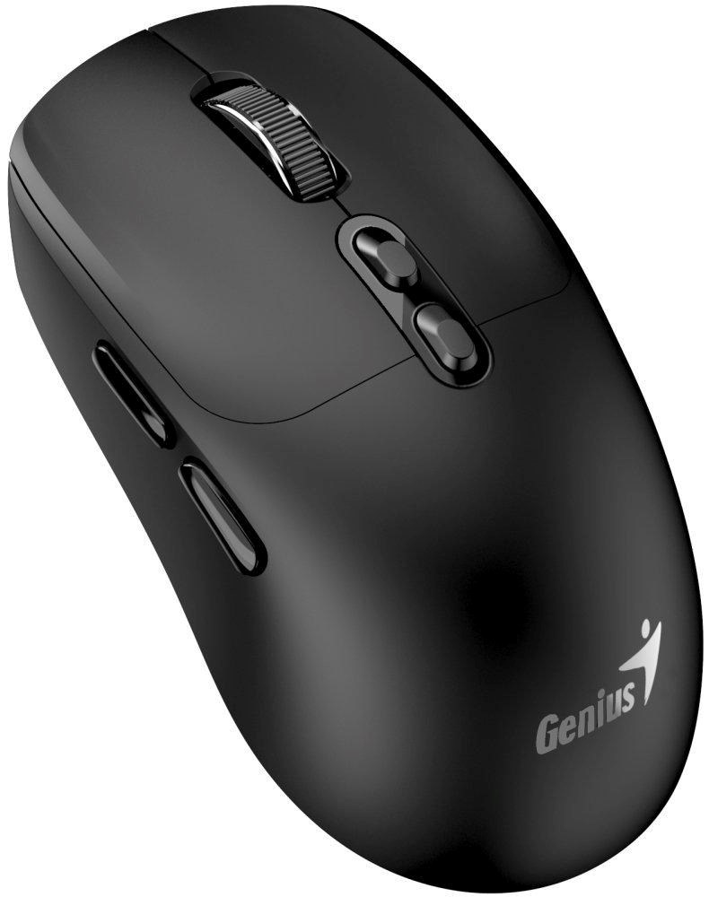GENIUS myš NX-8080S BT/ duální Bluetooth + 2,4GHz/ 1600 dpi/ Copilot/ bezdrátová/ tichá/ černá