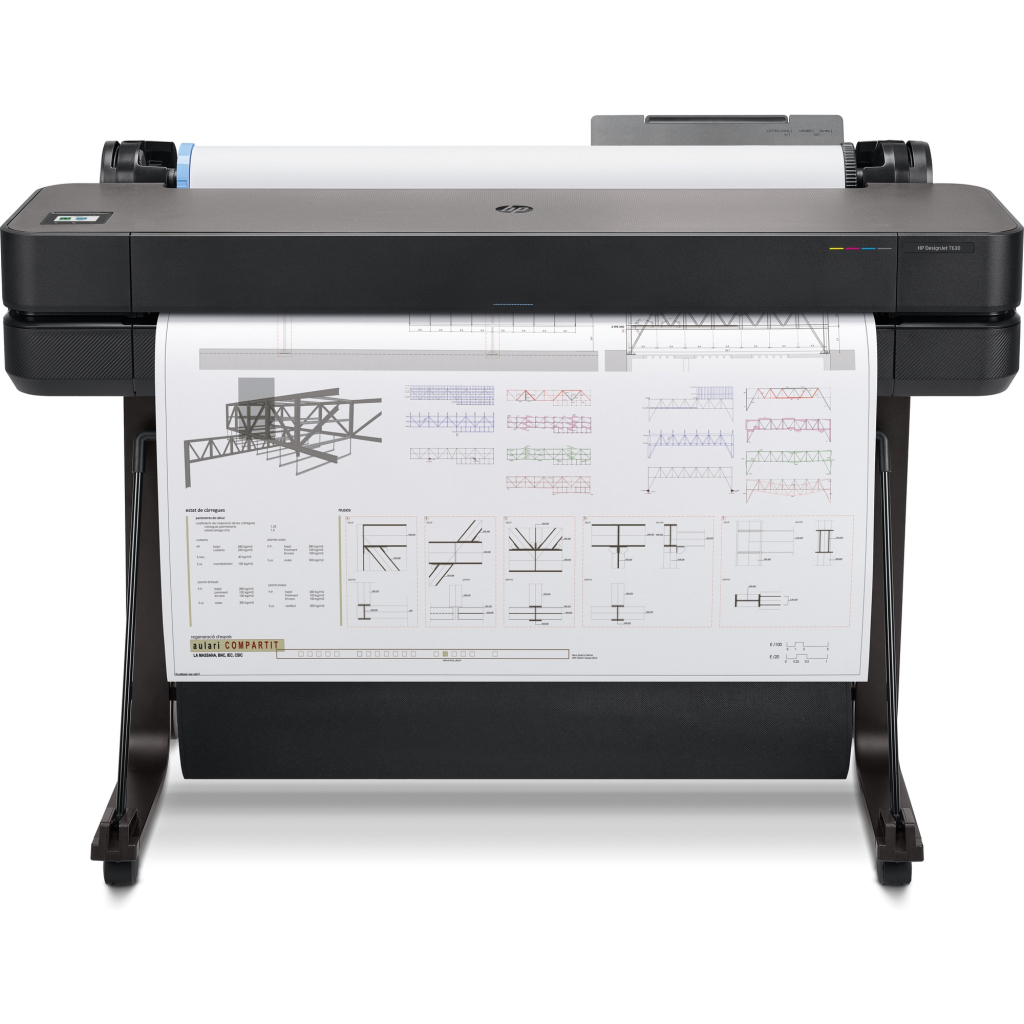 HP DesignJet T630 36" (A0+, 30s  A1, USB 2.0, Ethernet, Wi-Fi)