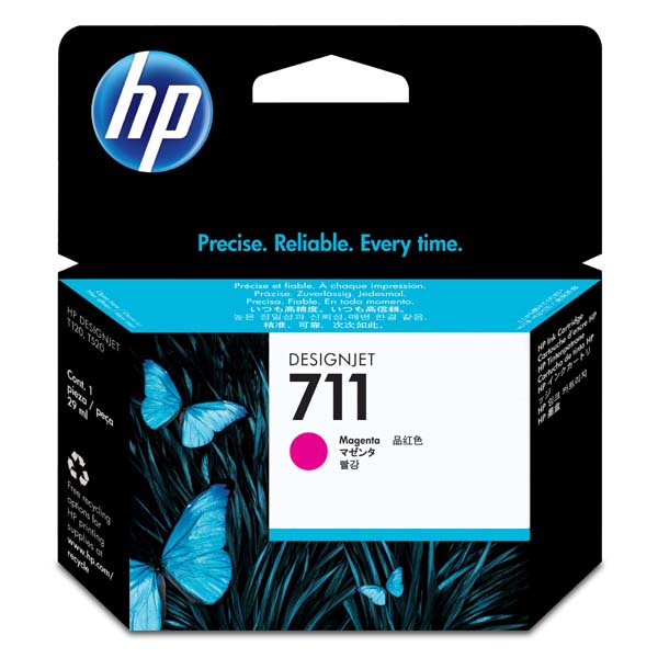 HP magenta cartridge č. 711, 29ml [CZ131A] - Ink náplň//1