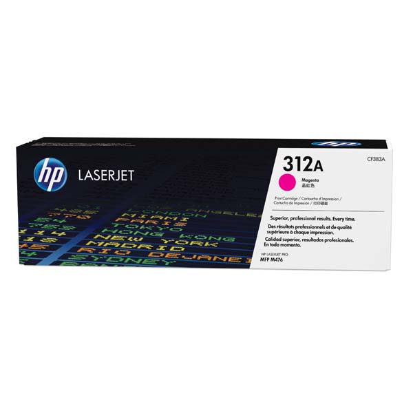 HP LJ Pro MFP M476dn, M476dw, magenta, 2700str., č. 312A[CF383A] - Laser toner//4,5