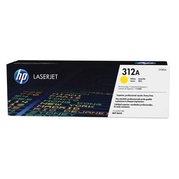 HP LJ Pro MFP M476dn, M476dw, yellow, 2700str., č. 312A[CF382A]  - Laser toner//4,5