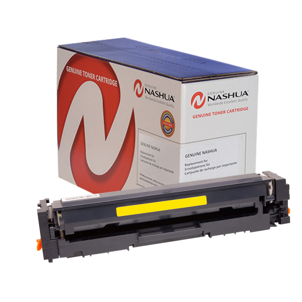NASHUA Green Range toner pro HP CLJ Pro M182, yellow, 850str., [W2412A]  RESET CHIP