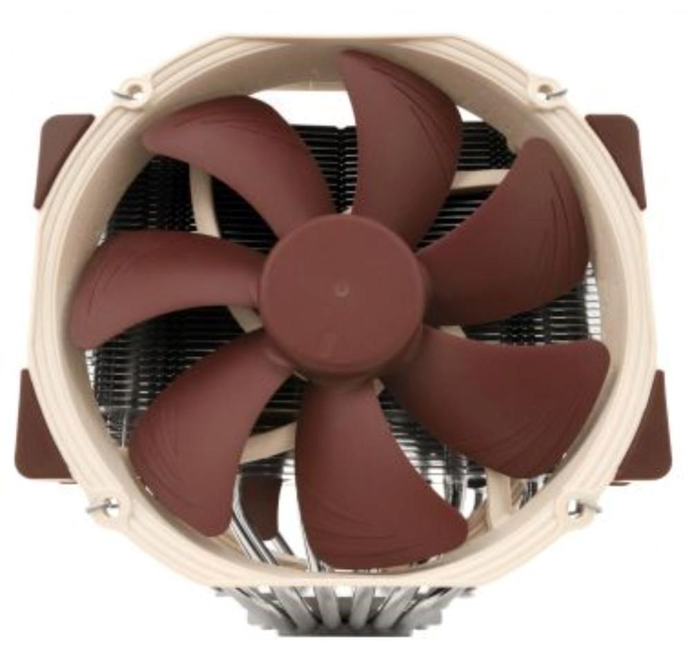 NOCTUA Chladič CPU NH-D15, 2x 140mm, LGA1851, AM5, hnědá/stříbrná