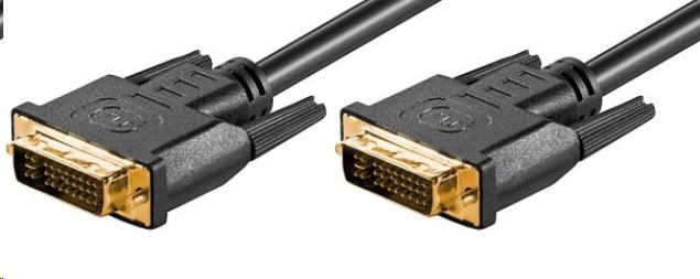 PREMIUMCORD Kabel DVI - DVI propojovací 2m (DVI-I(24+5), M/M, dual link)