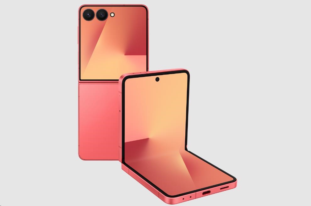 Samsung Galaxy Z Flip7 5G 12GB/256GB červený, EU