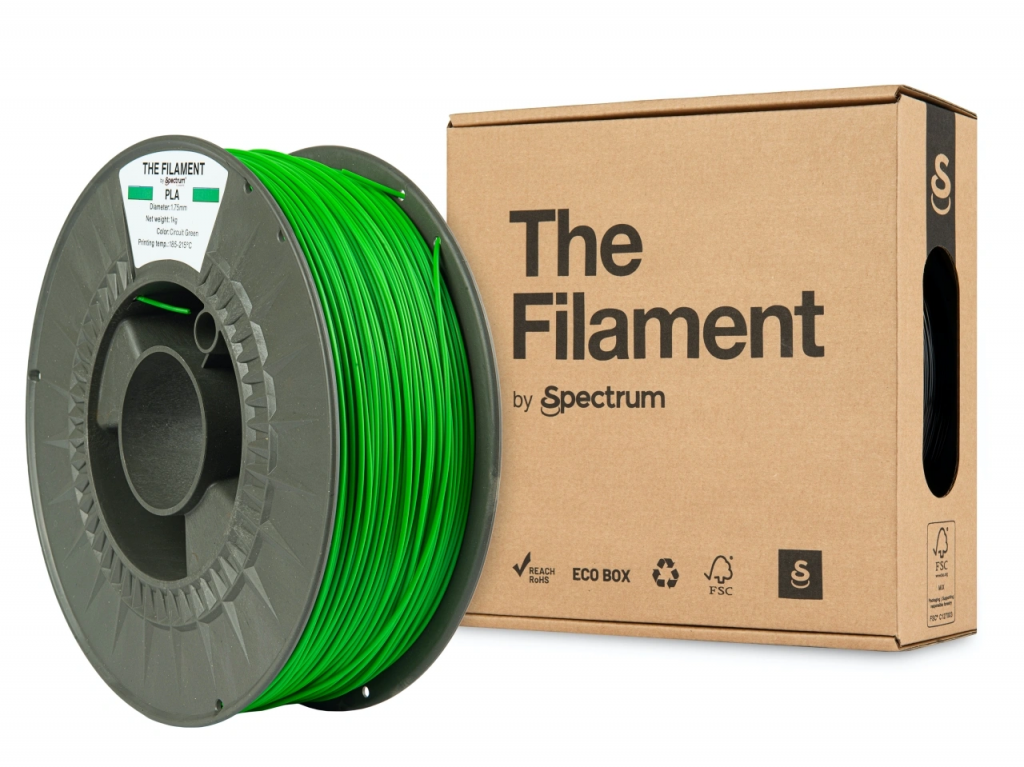 Spectrum The Filament PLA 1.75mm Circuit Green 1kg