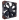 NOCTUA Ventilátor NF-A14 iPPC-2000, 140mm, černá/hnědá