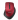 ASUS WT425 Mouse, laserová, bezdrátová, červená
