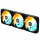 GIGABYTE ventilátor EZ CHAIN FAN 3-PACK, 3x120mm, černá
