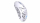 Endorfy Herní myš LIV Plus Wireless Onyx White, Bezdrátová, ARGB, bílá