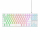 TRUST Klávesnice GXT 833 Thado, Membránová, USB, RGB, bílá