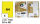 Etikety-žlutý papír, 210x297mm [R0121.1123A],A4, 100 listů