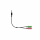 GENIUS ACC-100 audio adaptér 2x female 3,5mm jack na 1x male 3,5" jack