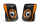 GENIUS repro SP-Q180 Orange, 2.0, 6W, USB napájení, 3,5" jack, černo-oranžové